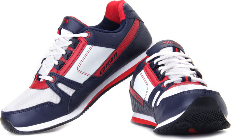 Sparx Running Shoes For Men(Red, White, Blue)