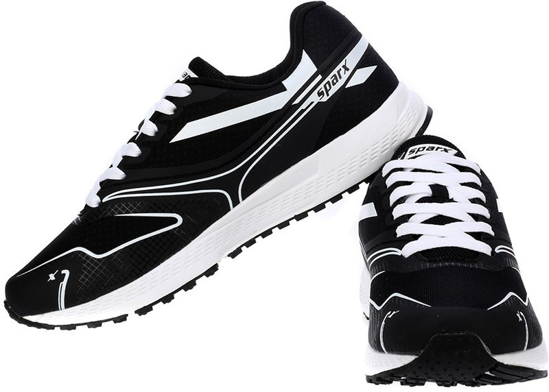 Sparx Awesome Black White Running Shoes For Men(White, Black)