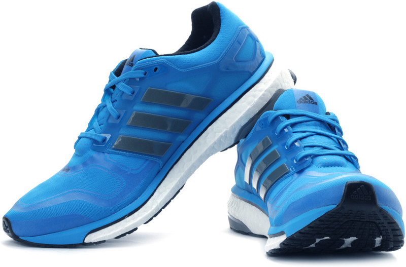 ADIDAS Energy Boost 2 M Running Shoes For Men(Blue, Grey)