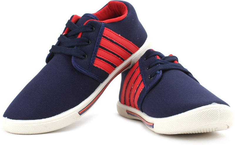 Terravulc Men Walking Shoes For Men(Navy, Red) Terravulc Men Walking Shoes For Men(Navy, Red)