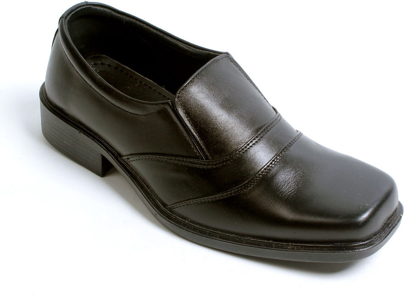 Dolphin Miles Derby Slip On Shoes(Black) RS.799 (50.00% Off) - Flipkart