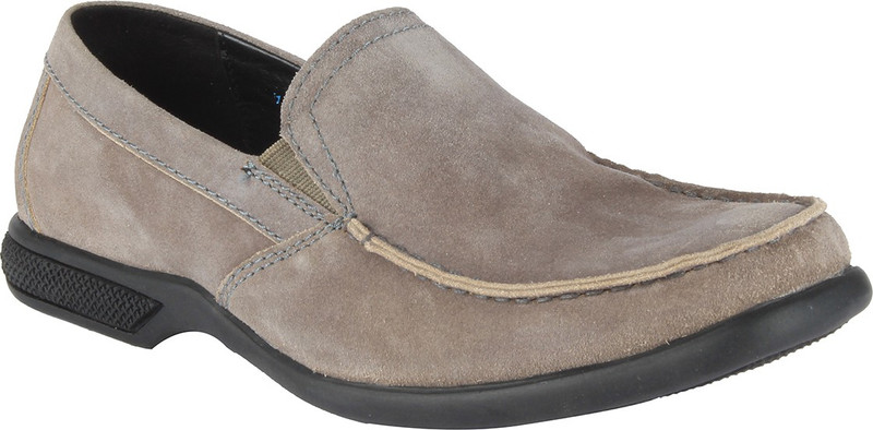 Salt N Pepper 15-387 Askme Grey Loafers Loafers For Men(Grey)