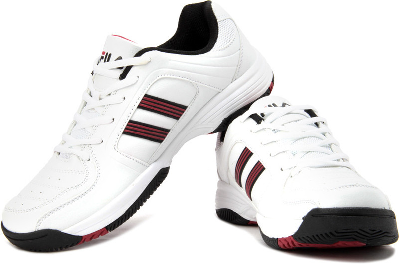 Fila Champ 2 Running Shoes For Men(Red, White, Black)