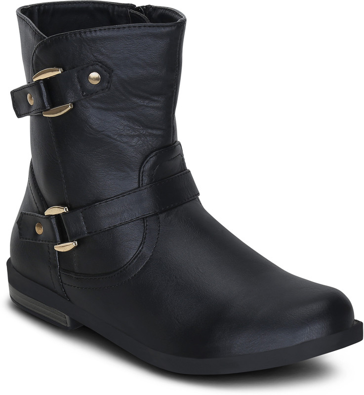 Get Glamr BRYAN Boots For Women(Black)
