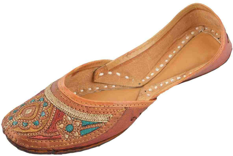 AV Creations Jutis For Women(Brown)
