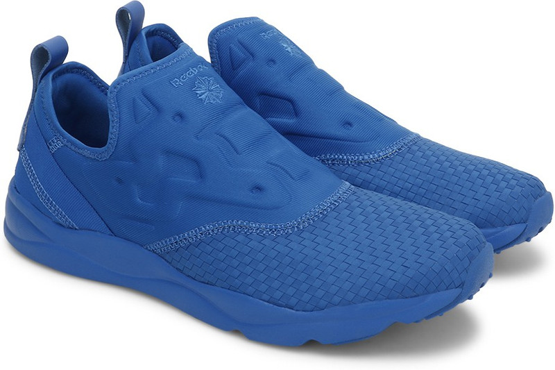 REEBOK FURYLITE SLIP-ON WW Men Running Shoes For Men(Blue)