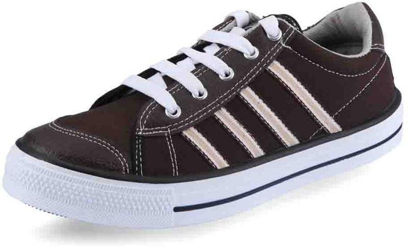 Unistar Gents Brown Canvas Shoes For Men(Brown) Unistar Gents Brown Canvas Shoes For Men(Brown)