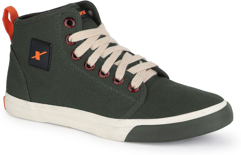 Sparx 233 Canvas Shoes For Men(Olive)