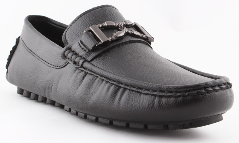 Vebero Tyroo Loafers For Men(Black)