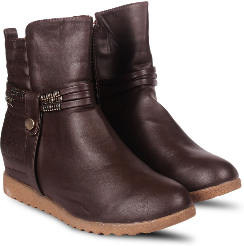 Anand Archies Boots For Women(Brown)