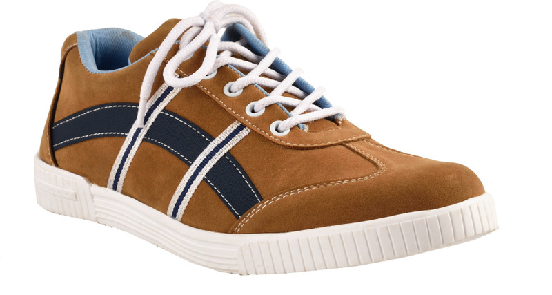Chamois Canvas Shoes Casuals For Men(Beige)
