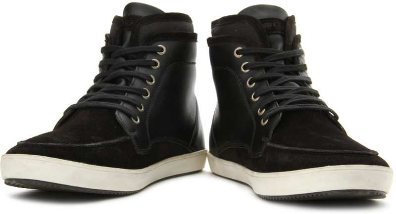 GAS Cyclone High Ankle Sneakers For Men(Black)