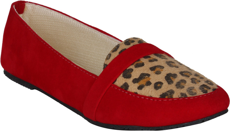Stylistry Maxis Toni Red Women Loafers For Women(Red)