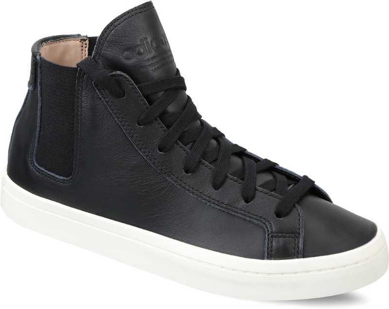 ADIDAS ORIGINALS COURTVANTAGE SLIP MID W Sneakers For Women(Black)