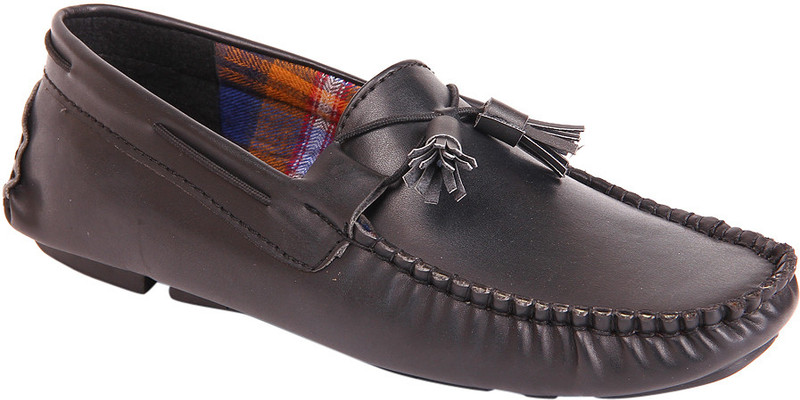 Funk'd Tussle Loafers For Men(Black)