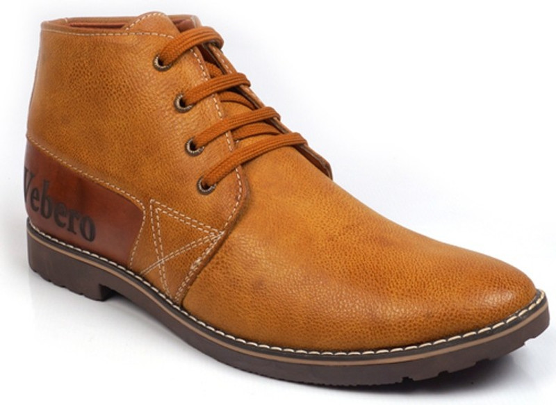 Vebero Storm Boat Shoes For Men(Tan)