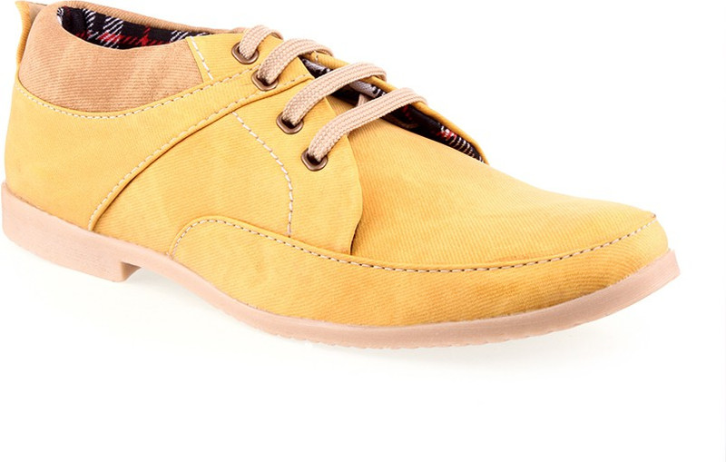 Firx Casual Shoes For Men(Yellow)