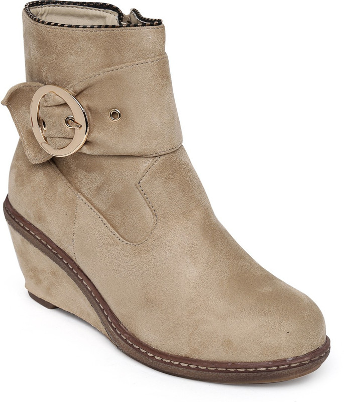 Bruno Manetti BM-163-30 Boots For Women(Beige)