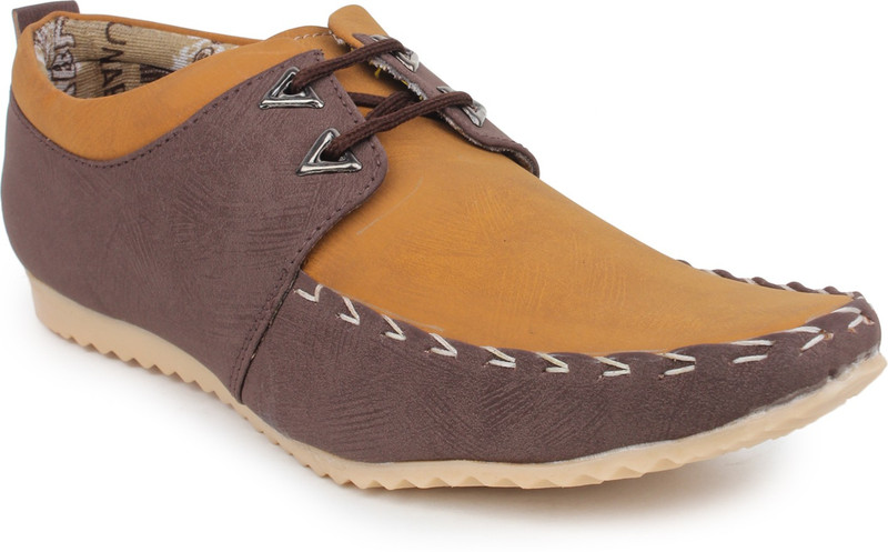 Beonza stylish Casual Shoes For Men(Tan)