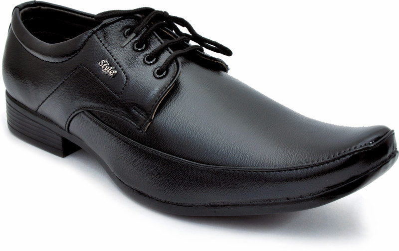 Allenson style shoes Lace Up For Men(Black)