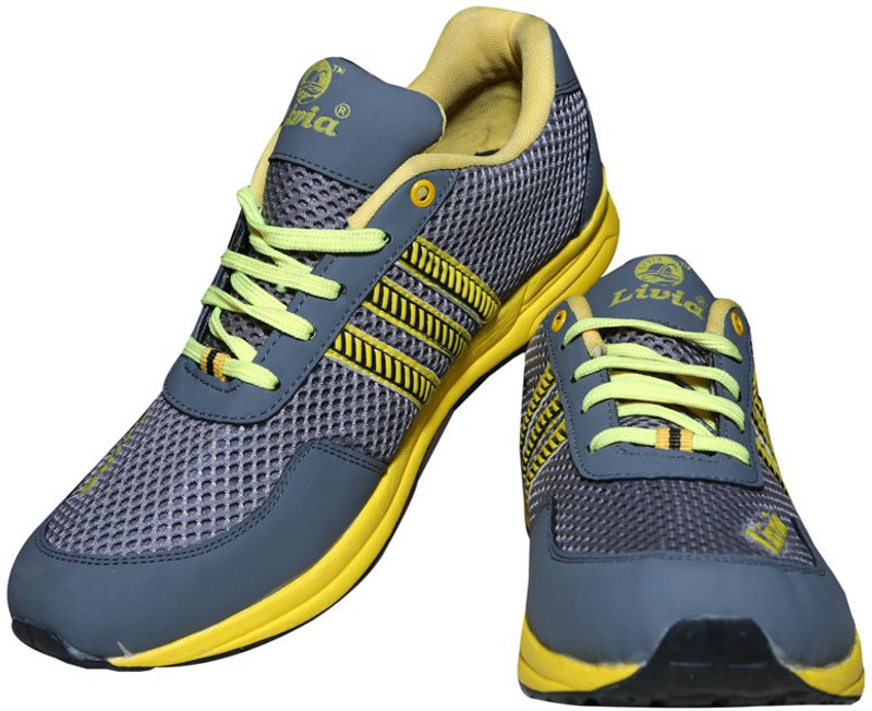 Livia King10 Running Shoes For Men(Yellow) Livia King10 Running Shoes For Men(Yellow)
