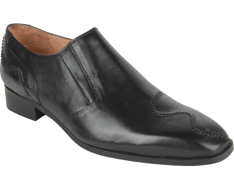 Salt N Pepper 15-335 Arman Black Men'S Slip On Shoes For Men(Black) Salt N Pepper 15-335 Arman Black Men'S Slip On Shoes For Men(Black)