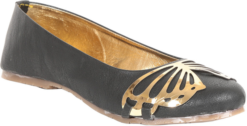 Adorn Ey4A4445 Bellies For Women(Black)