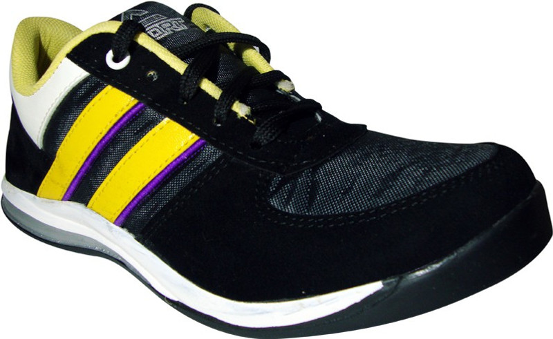 JK Port Black Synthetic Leather Casual Shoe Riding Shoes For Men(Black)