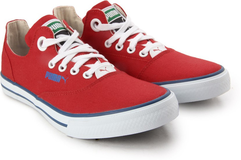 Puma Limnos CAT 3 DP Canvas Sneakers For Women(Red)