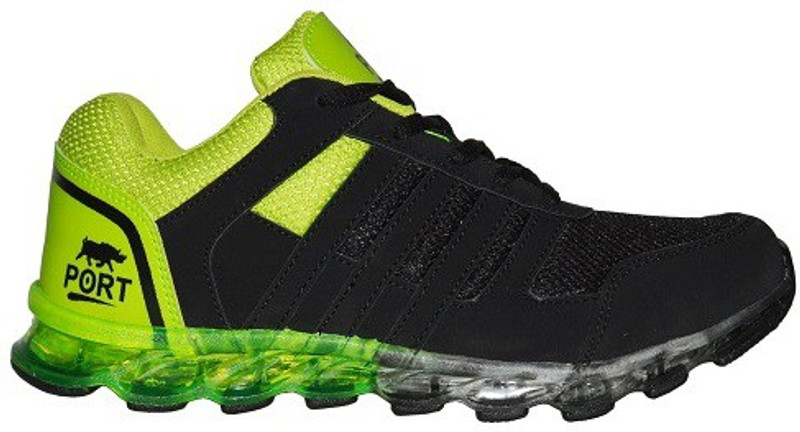 Port Atom Green Sports Running Shoes For Men(Green)