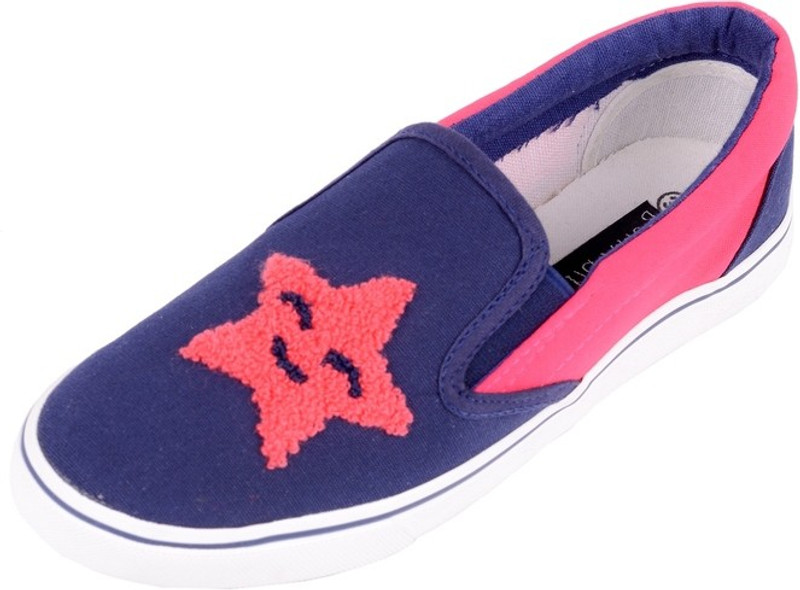 Berry Purple Casuals For Women(Blue, Orange)