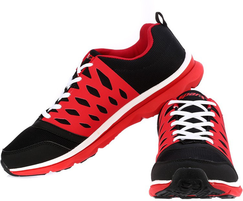 Sparx Awesome Black Red Running Shoes For Men(Black, Red)