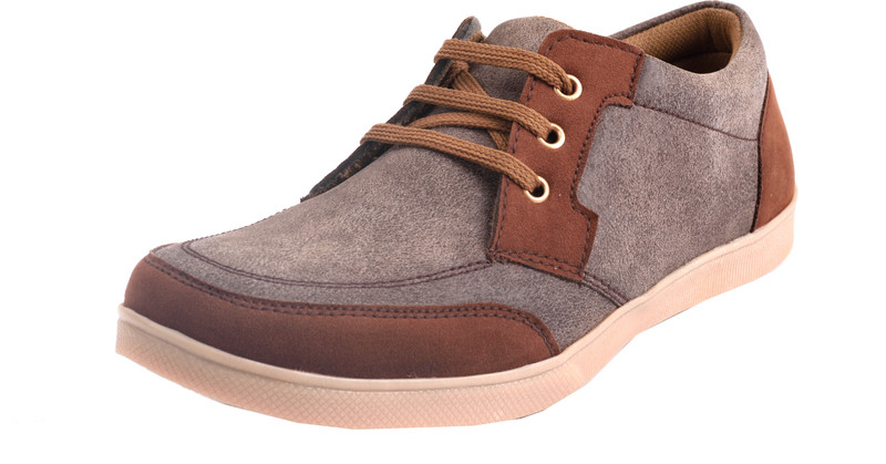 Chamois Casuals Shoes For Men(Brown)