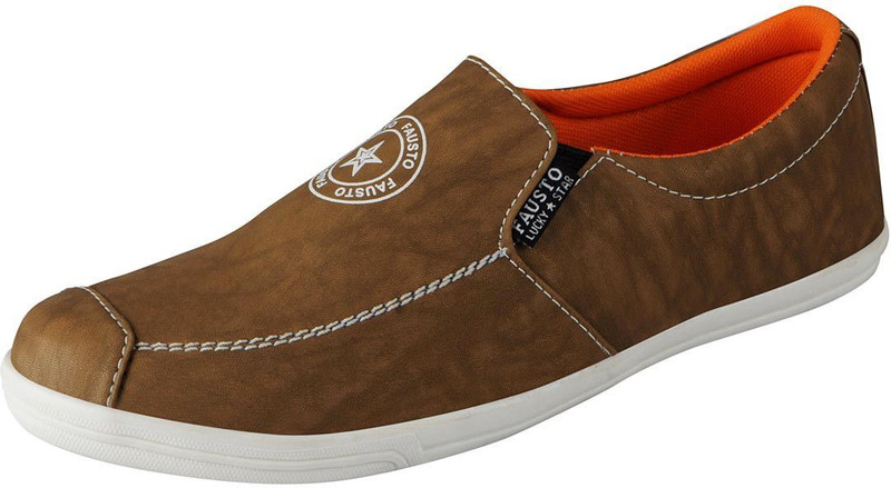 FAUSTO Stylish Casuals For Men(Brown)