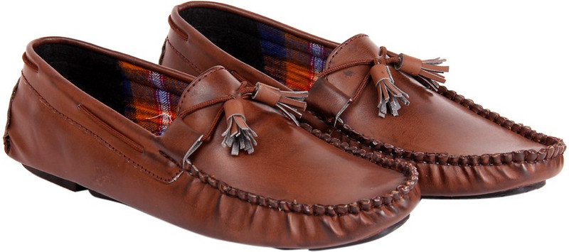 Funk'd Tussle Loafers For Men(Brown)