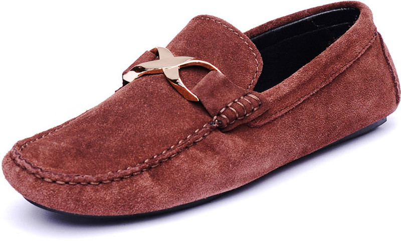 Bruno Manetti Felice Loafers For Men(Brown)