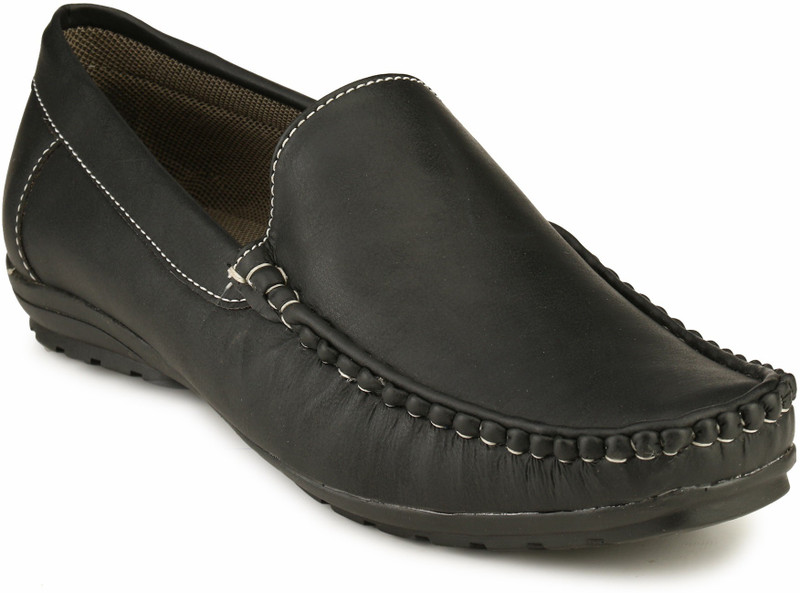 Mactree R610 Loafers For Men(Black)