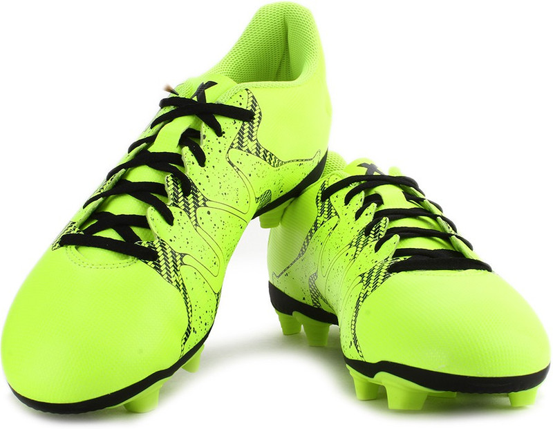 ADIDAS X 15.4 FXG Men Football Studs For Men(Green, Black)