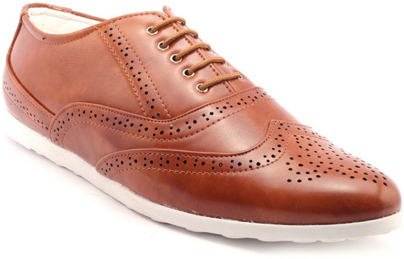 Knoos Comfy Casual Shoes For Men(Tan)