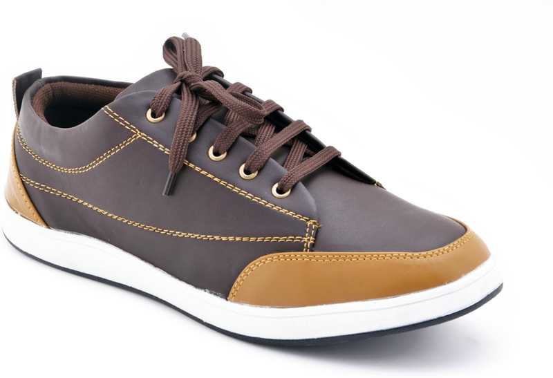 Boysons trendy and comfortable Sneakers For Men(Brown)
