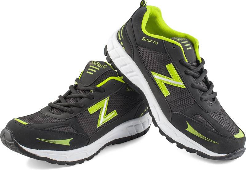 Zapatoz Running Shoes For Men(Black)