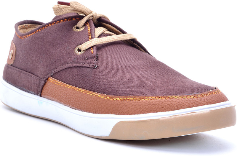 Boysons Canvas shoe For Men(Brown)