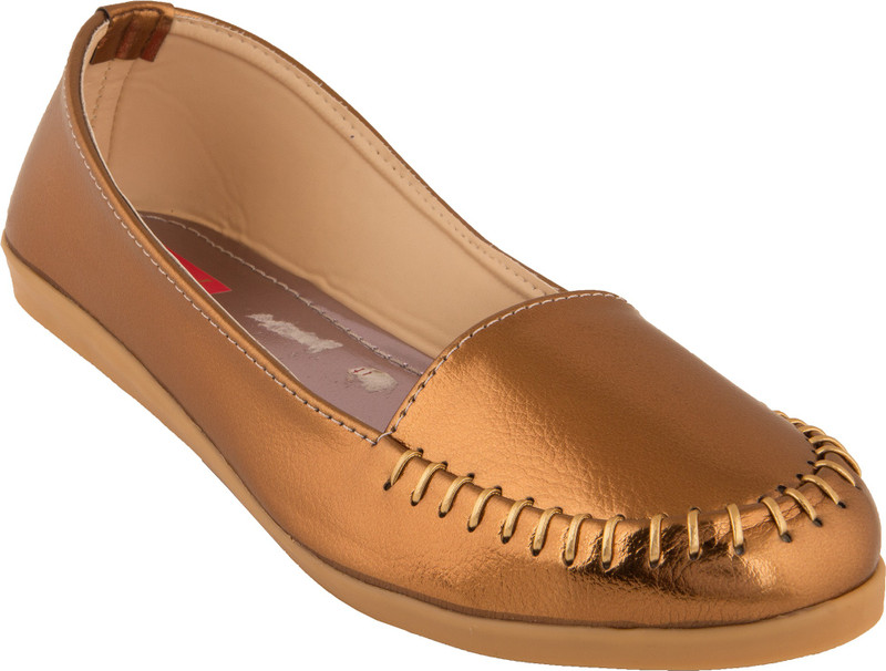 Footrendz Evening Wear Bellies For Women(Brown) Footrendz Evening Wear Bellies For Women(Brown)