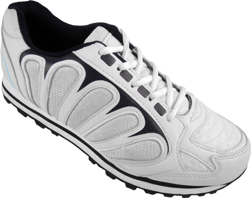 Action Synergy 26245 Mesh/ PU Casual Shoes For Men(White, Blue)