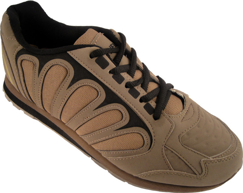 Action Synergy 26245 Mesh/ PU Casual Shoes For Men(Brown)