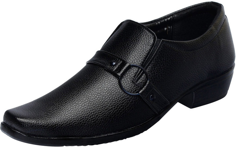FAUSTO Trendy Slip On For Men(Black)
