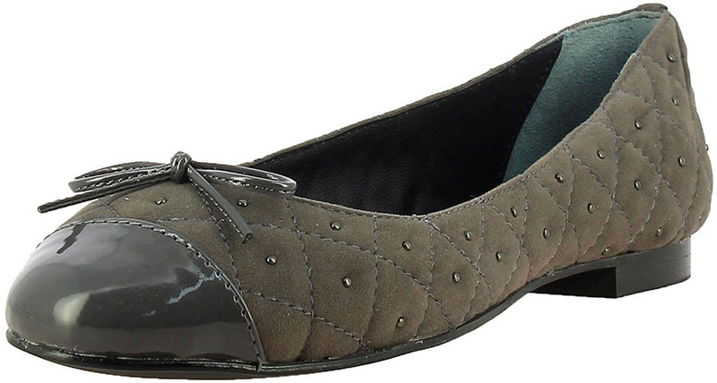 Saint G Women Grey Leather Bellies For Women(Grey)
