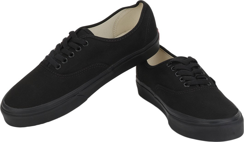 Vans Authentic Canvas Shoes For Men(Black) Vans Authentic Canvas Shoes For Men(Black)