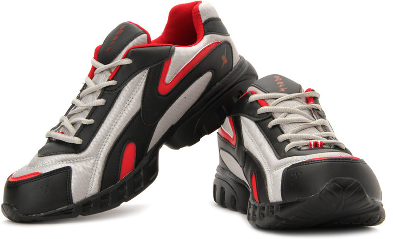 Sparx SM-34 Running Shoes For Men(Red, Grey)