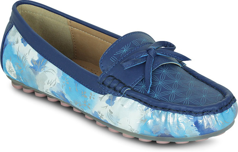 Get Glamr Loafers For Women(Blue)